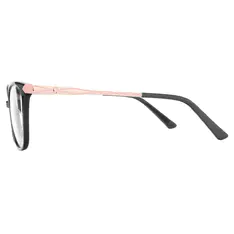 Square Black Eyeglasses