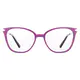 Square Purple Eyeglasses