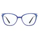 Square Blue Eyeglasses