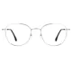 Round Silver Eyeglasses