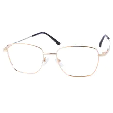 Square Gold Eyeglasses