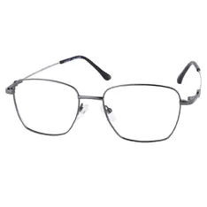 Square Silver Eyeglasses