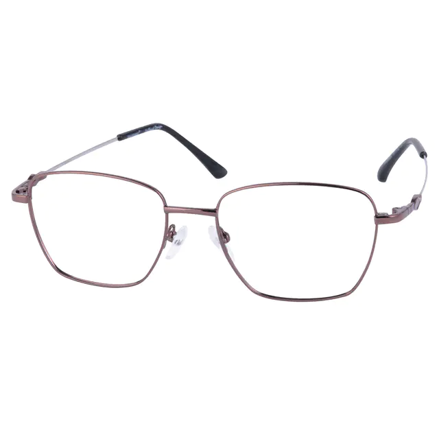 Square Rose Gold Eyeglasses