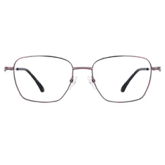 Square Rose Gold Eyeglasses