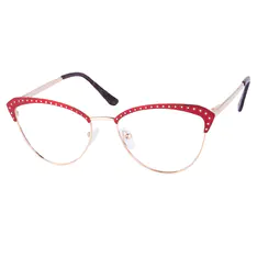 Cat-eye Red Eyeglasses
