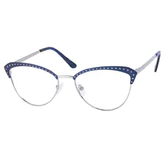 Cat-eye Blue Eyeglasses Blue Eyeglasses