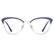 Cat-eye Blue Eyeglasses Blue Eyeglasses