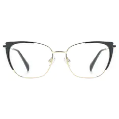 Square Black Eyeglasses