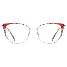 Square Ruby Tortoiseshell Eyeglasses
