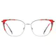 Square Ruby Tortoiseshell Eyeglasses