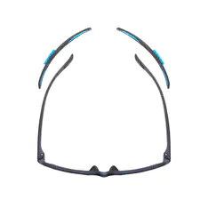 Rectangle Blue Eyeglasses