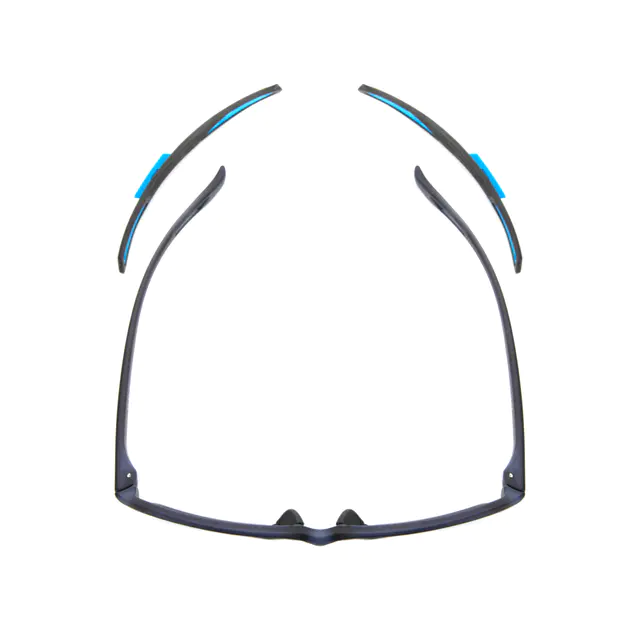 Rectangle Blue Eyeglasses