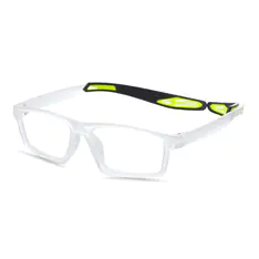 Rectangle Clear Eyeglasses