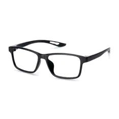 Rectangle Black/Red Sport Eyeglasses