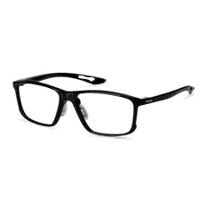 Rectangle Black Sport Eyeglasses
