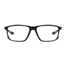 Rectangle Black Sport Eyeglasses
