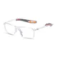 Rectangle Clear Sport Eyeglasses