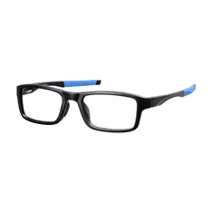 Rectangle Black/Blue Sport Eyeglasses