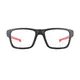 Rectangle Black/Red Eyeglasses