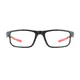 Rectangle Red Sport Eyeglasses
