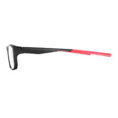Rectangle Red Sport Eyeglasses