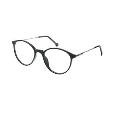 Oval Black Eyeglasses