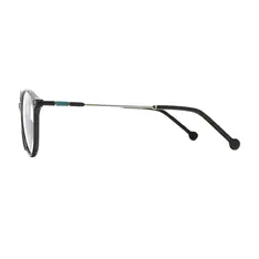 Oval Black Eyeglasses