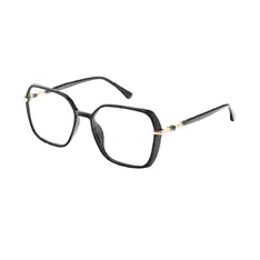 Square Black/Gold Eyeglasses