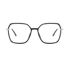 Square Black/Gold Eyeglasses