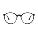 Round Black Eyeglasses