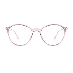 Round Purple Eyeglasses