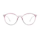 Round Purple Eyeglasses