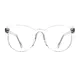 Oval Clear Eyeglasses
