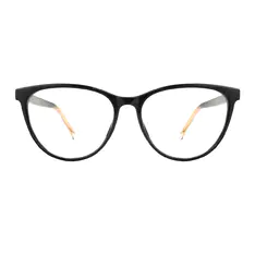 Cat-eye Black Eyeglasses