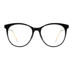 Round Black Eyeglasses