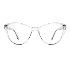 Cat-eye Clear Eyeglasses