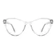 Cat-eye Clear Eyeglasses