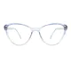 Cat-eye Gradient Blue Eyeglasses
