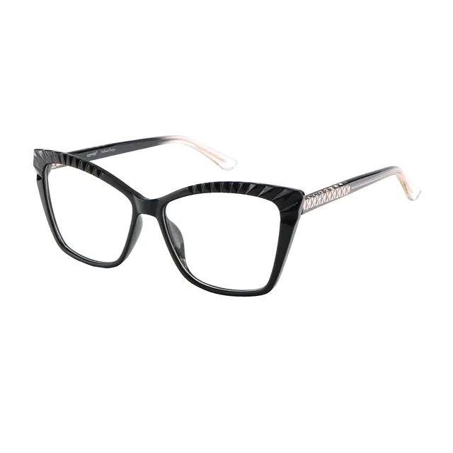 Cat-eye Black Eyeglasses