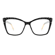 Cat-eye Black Eyeglasses
