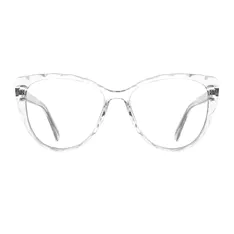 Cat-eye Clear Eyeglasses