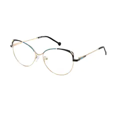 Cat-eye Gold Eyeglasses