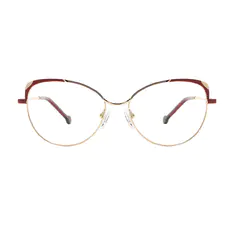 Cat-eye Red Eyeglasses