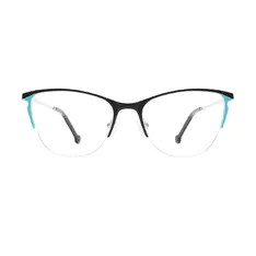 Cat-eye Blue Eyeglasses