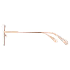Cat-eye Pink/Rose Gold Eyeglasses