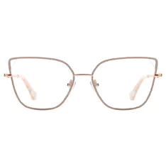 Cat-eye Pink/Rose Gold Eyeglasses