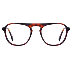 Square Tortoiseshell Eyeglasses