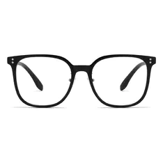 Square Black Eyeglasses
