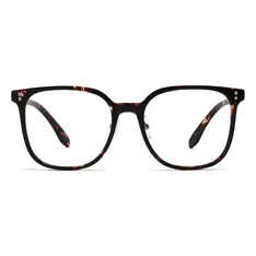 Square Tortoiseshell Eyeglasses
