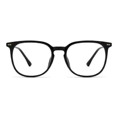 Square Black Eyeglasses